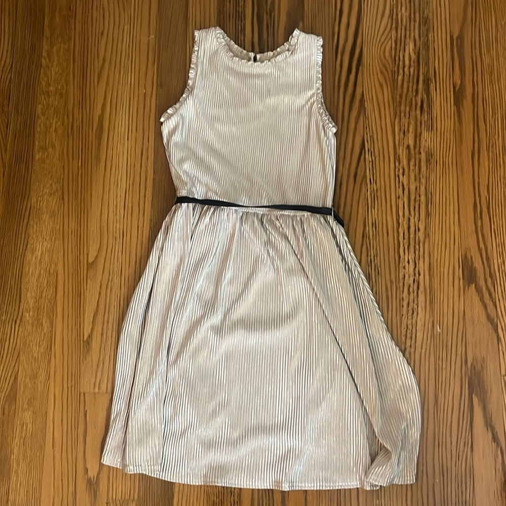 Girls Design Lab gold dress